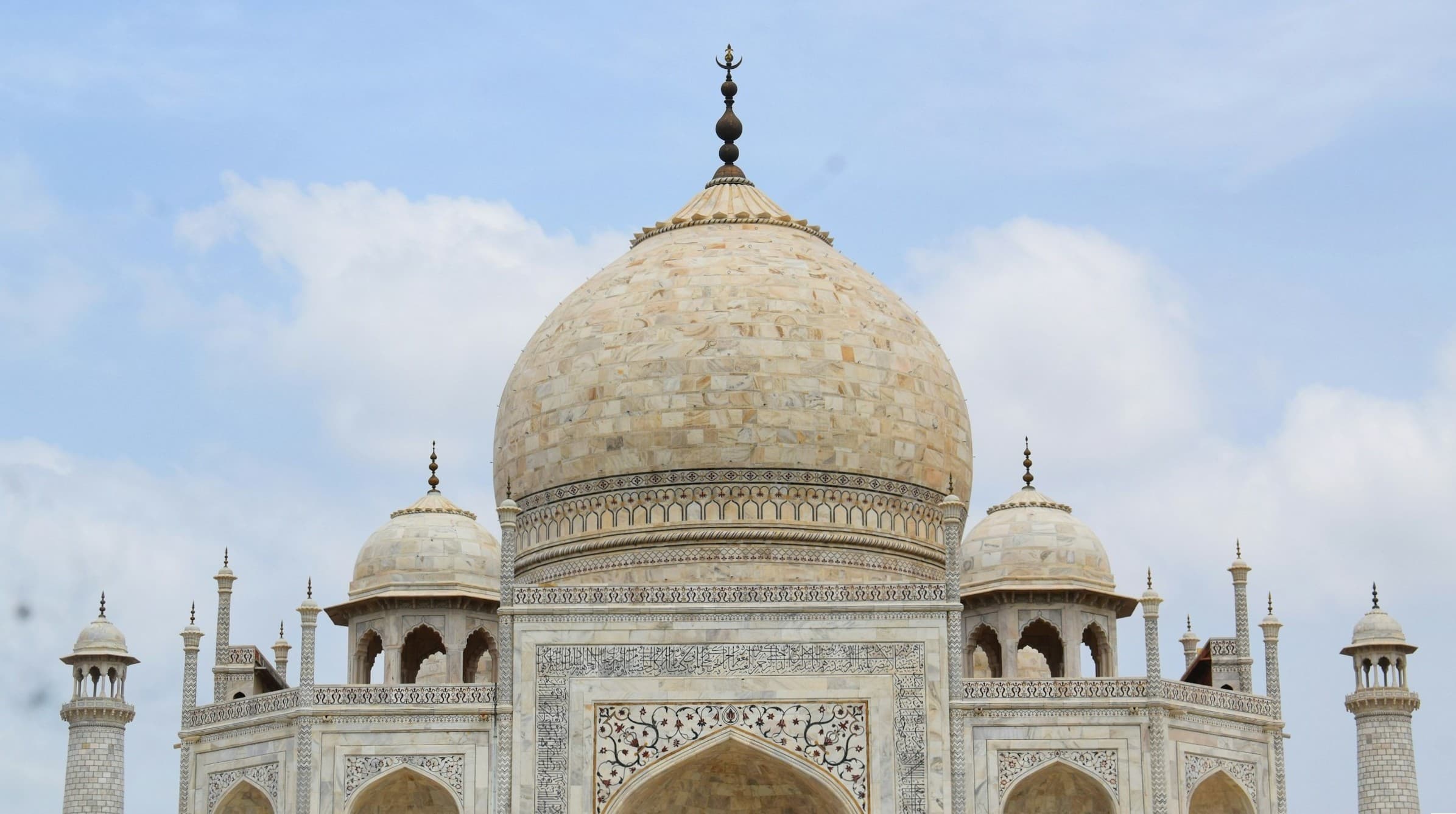 Taj Mahal monument in Agra, India — a UNESCO World Heritage Site